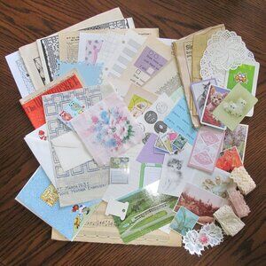 Junk journal ephemera play pack #1